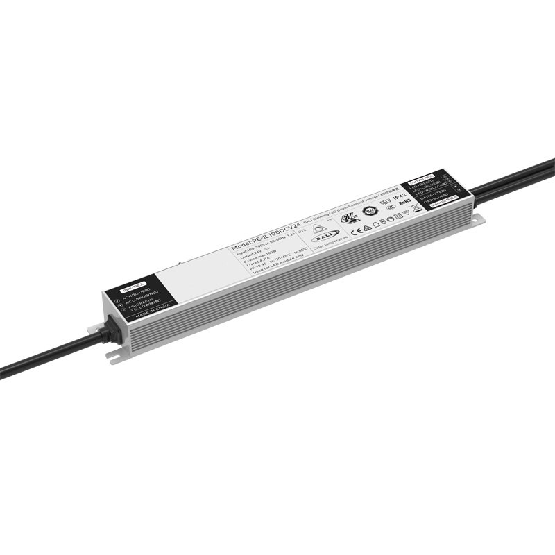 Driver LED reglabil DALI CCT de 100W tensiune constantă