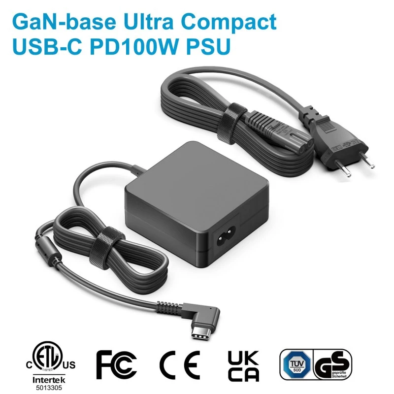 Adaptor de alimentare GaN Square PD USB-C de 100 W