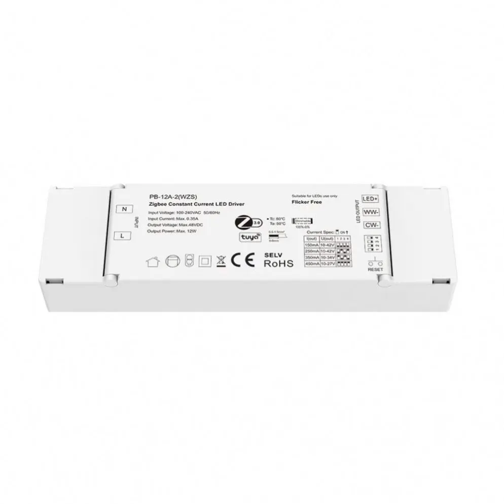 Drivere LED reglabile TUYA Zigbee CCT de 12 W