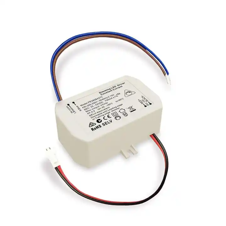 Driver LED reglabil Triac cu curent constant de 18 W de dimensiune mică