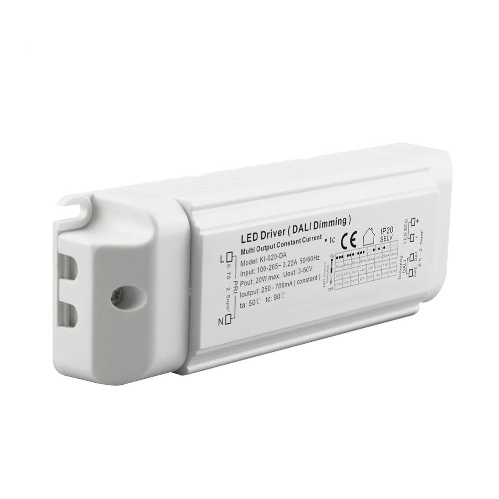 Driver LED cu curent constant de 20W Dali Dimming