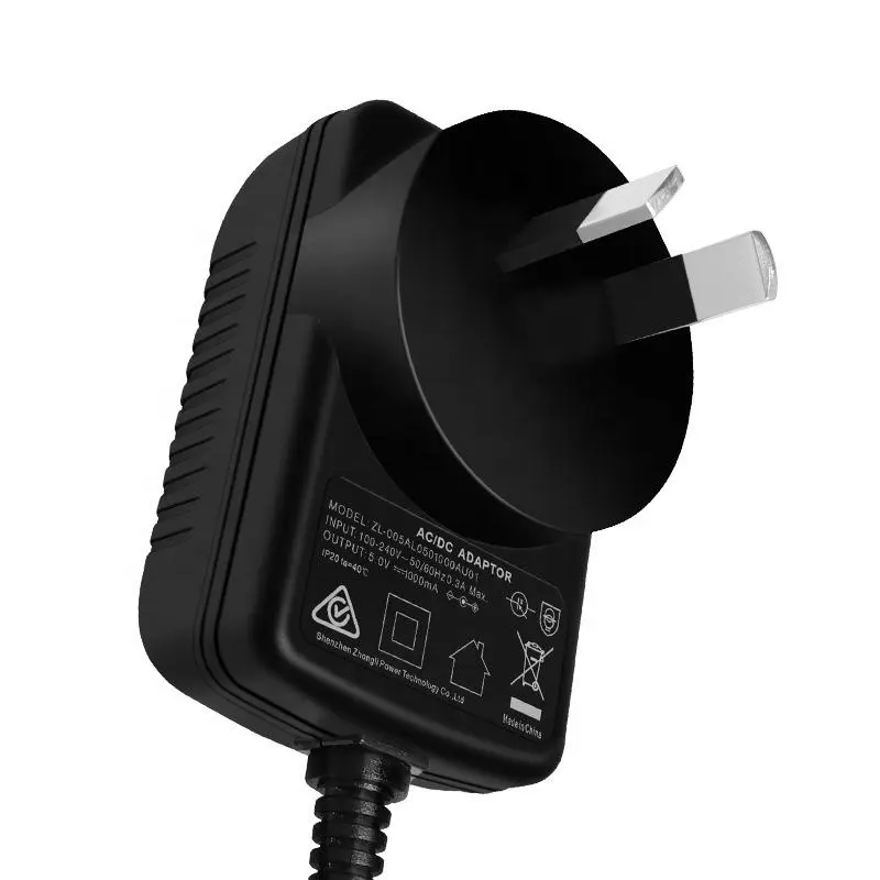 5V 1A AU Standard PD Fast Wall Plug Adaptor de alimentare