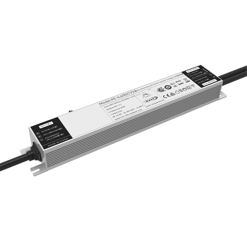 Driver LED reglabil DALI CCT cu tensiune constantă de 60 W