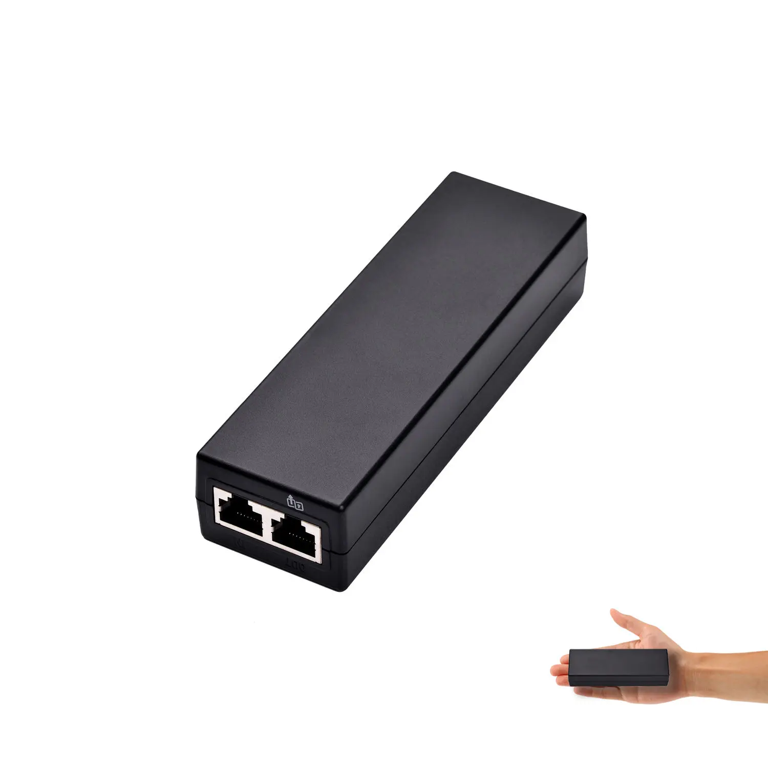 Injector PoE Gigabit Ethernet 802.3afat 48V 30W 1000Mbps